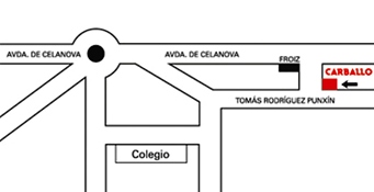 Mapa de Carballo Automoción